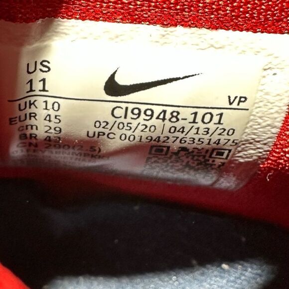 Nike KD 13 USA 2020 - USED - CI9948-101 Size 11 - Picture 8 of 8